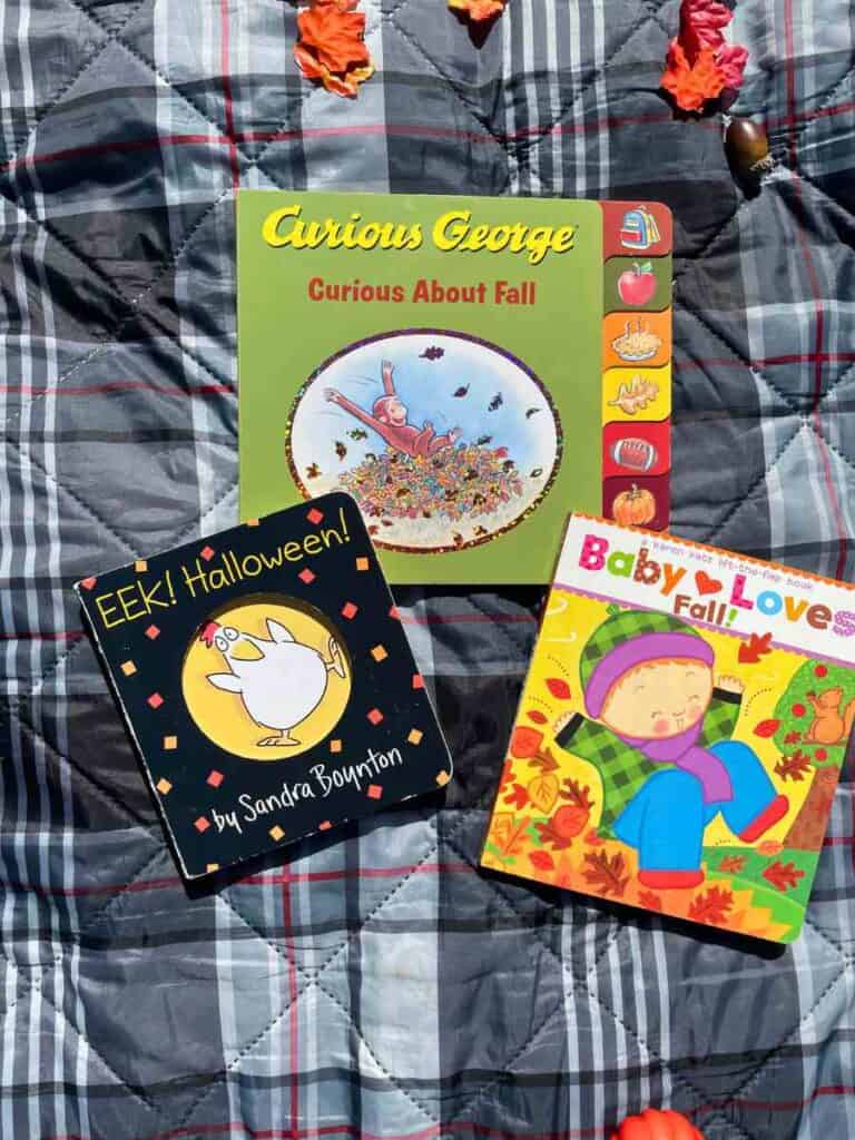 Favorite fall books for babies and young toddlers