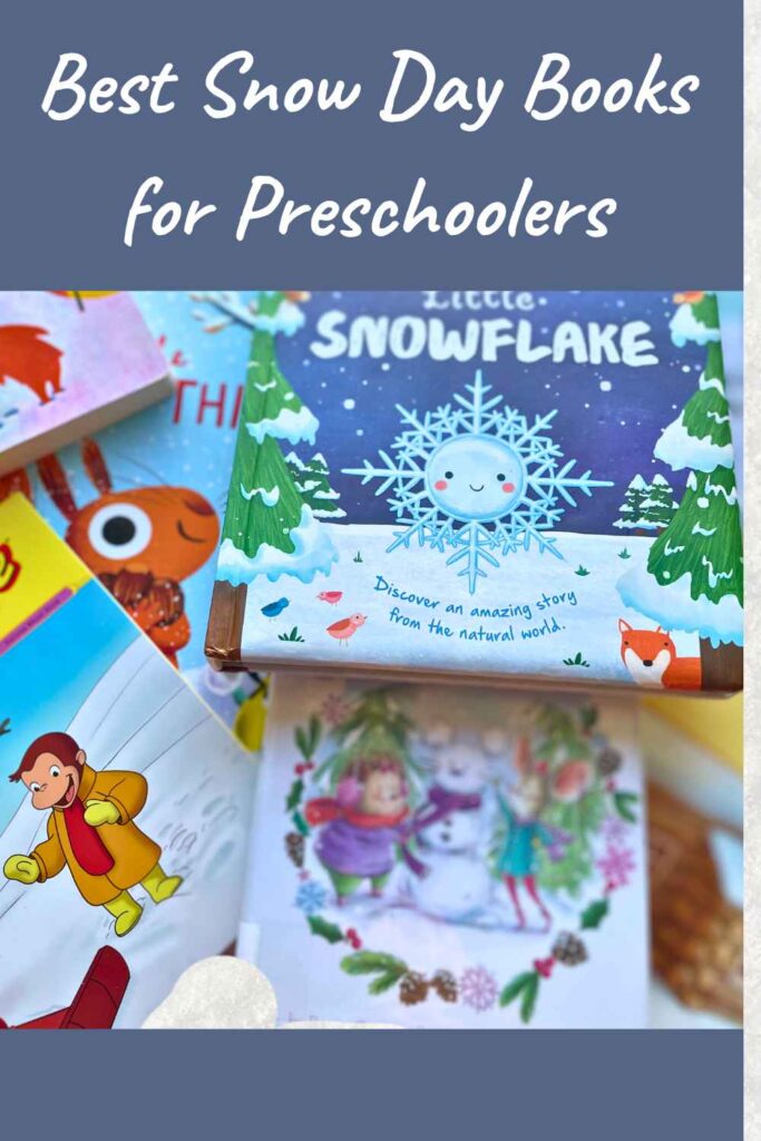 Best Snow Day Books for Preschoolers pin