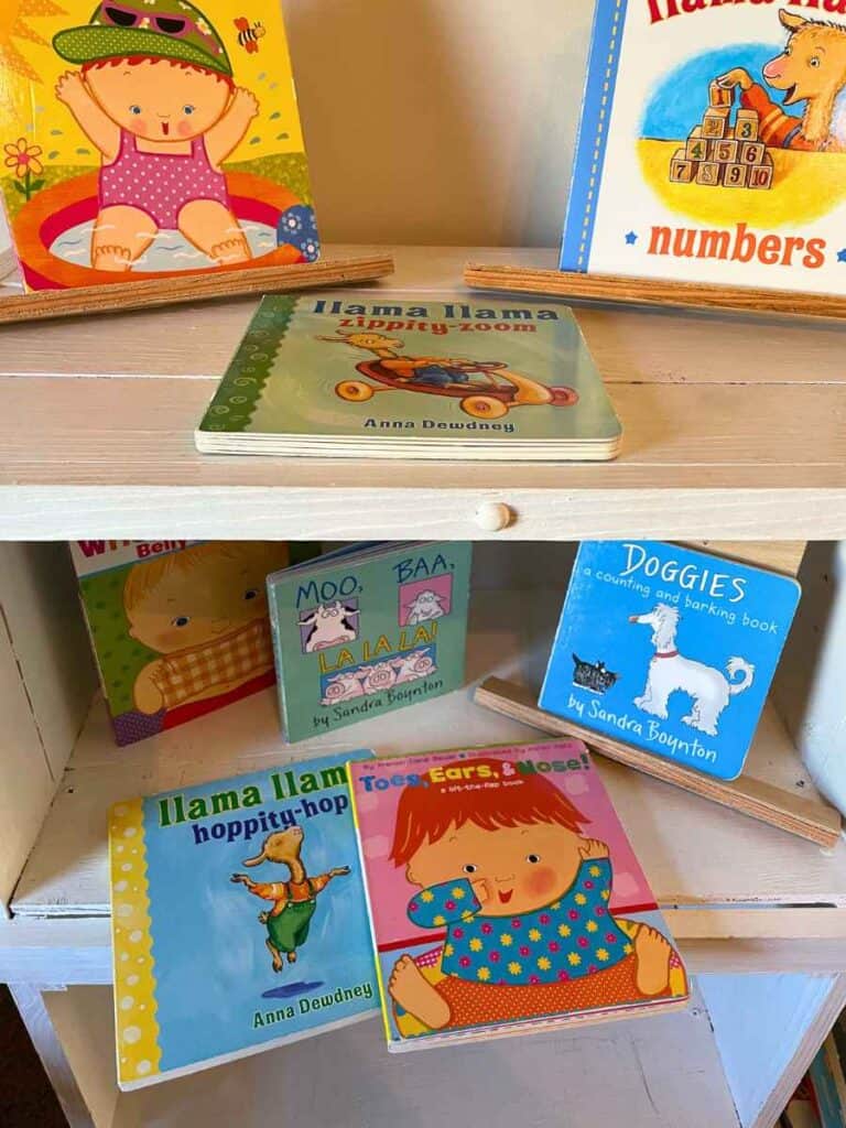 rhyming books and interactive books to help babies fall in love with reading