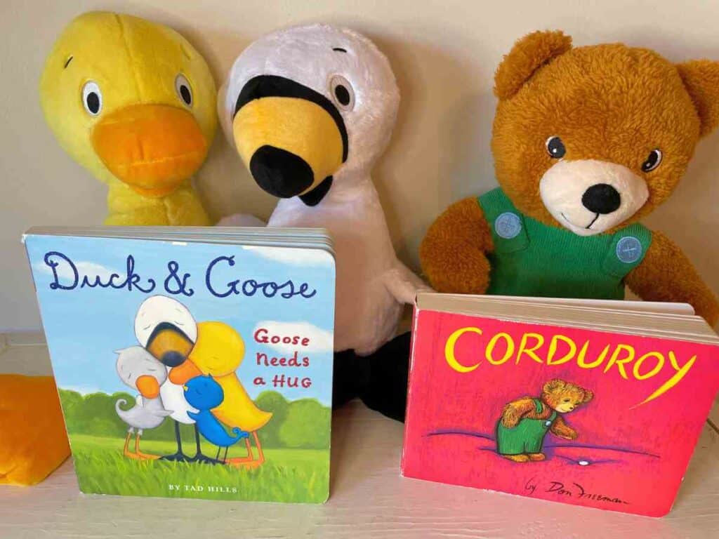 stuffed animal children's book characters