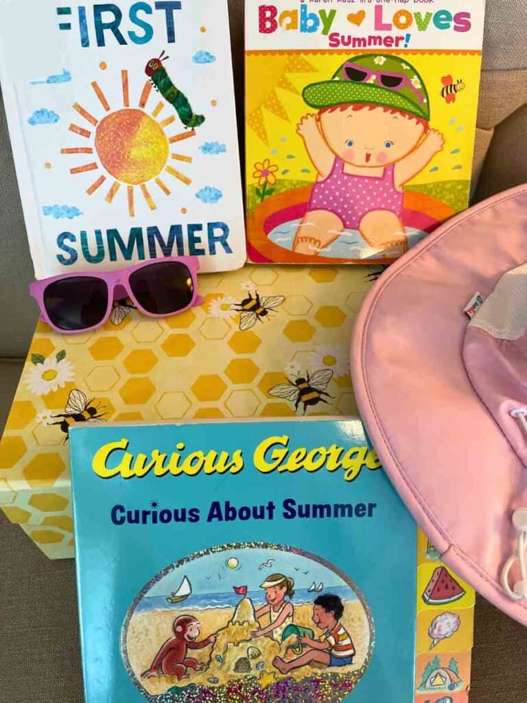 Board books about summer for toddlers