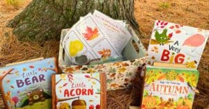 Forest in the Fall Preschool Activities Featured Image