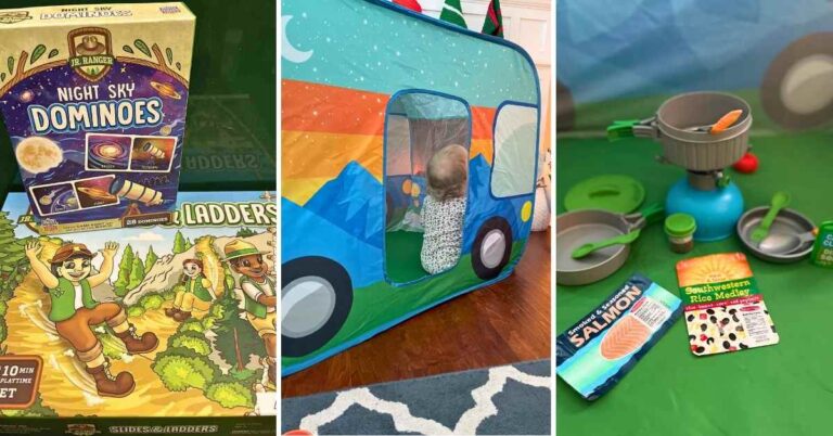 Camping toys for toddlers and preschoolers