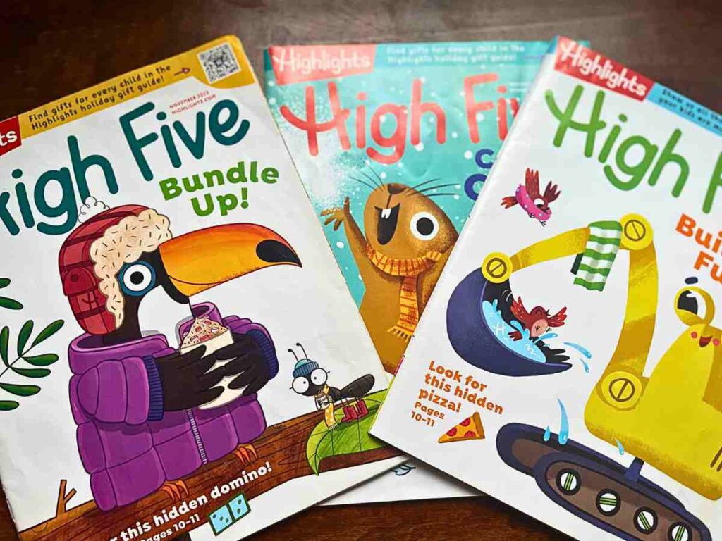 Highlights High Five Magazine for preschoolers