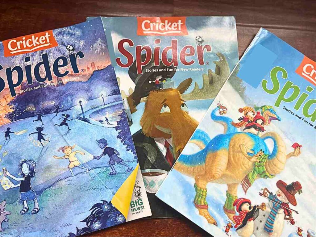 Spider Cricket Magazine for little kids