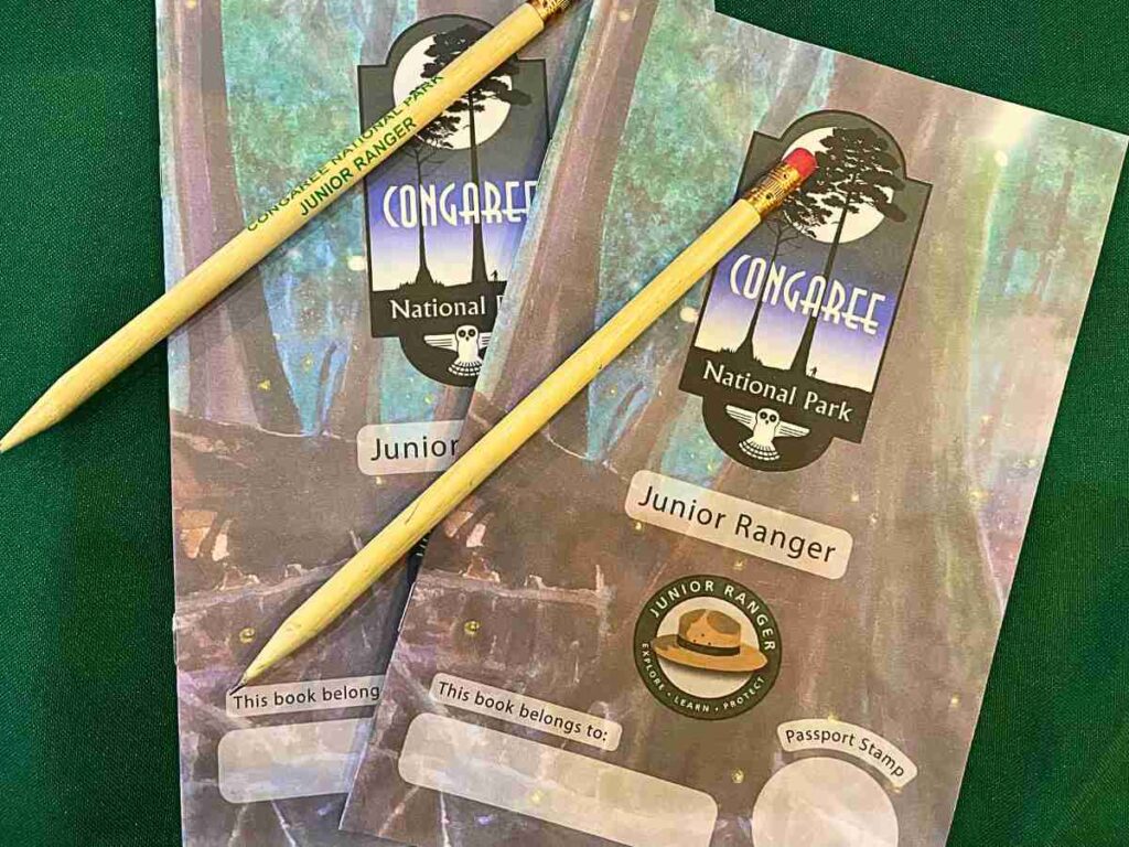 Jr. Ranger Book from Congaree National Park
