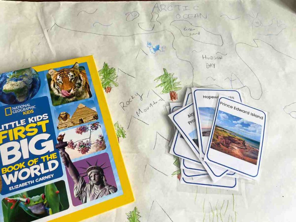 Preschool Canadian Geography Montessori Acitivity