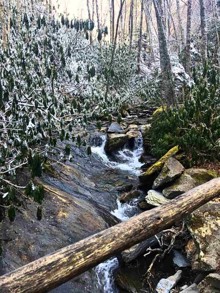 Alum Cave Trail in Winter (Great Smoky Mountains National Park)