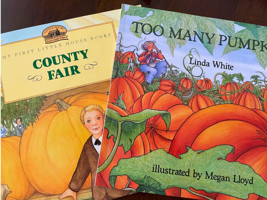 Harvest themed books for preschoolers