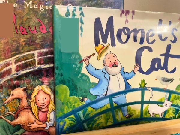Books about Monet for Kindergarteners and Preschoolers